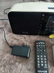 Grace Digital GDI-IRC6000 W WiFi Music/Internet Radio Working With Accessories