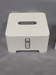 Multi-Room Home Audio Bundle: 2x Sonos Connect + Sonos Bridge AND cords!