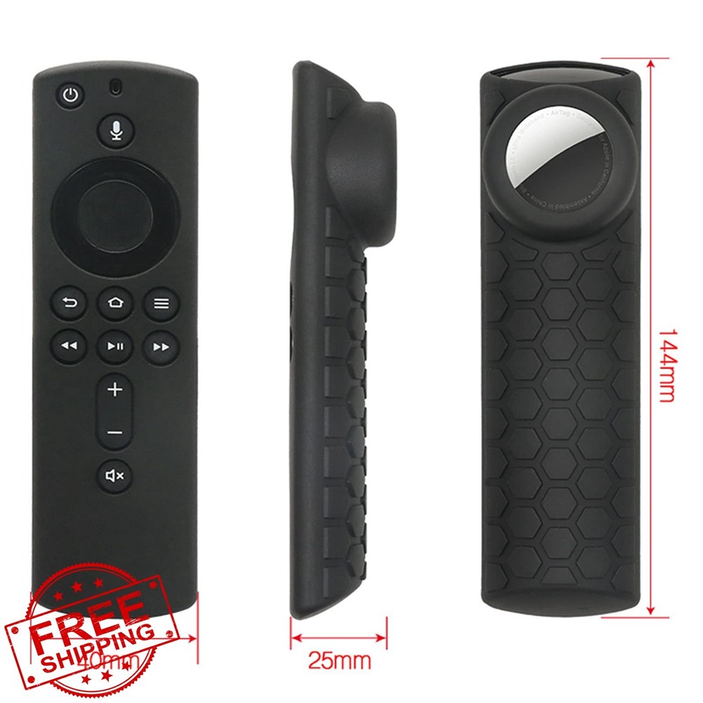 Alexa Voice Remote Cover for TV Stick 4K 2nd Gen Tracker Holder Glow Blue