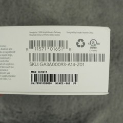 Google Chromecast (2nd Generation) HD Media Streamer Black GA3A00097-A03-Z01