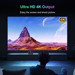 2026 Android TV Box with 8K Support, 4GB RAM & Dual-Band WiFi Connectivity