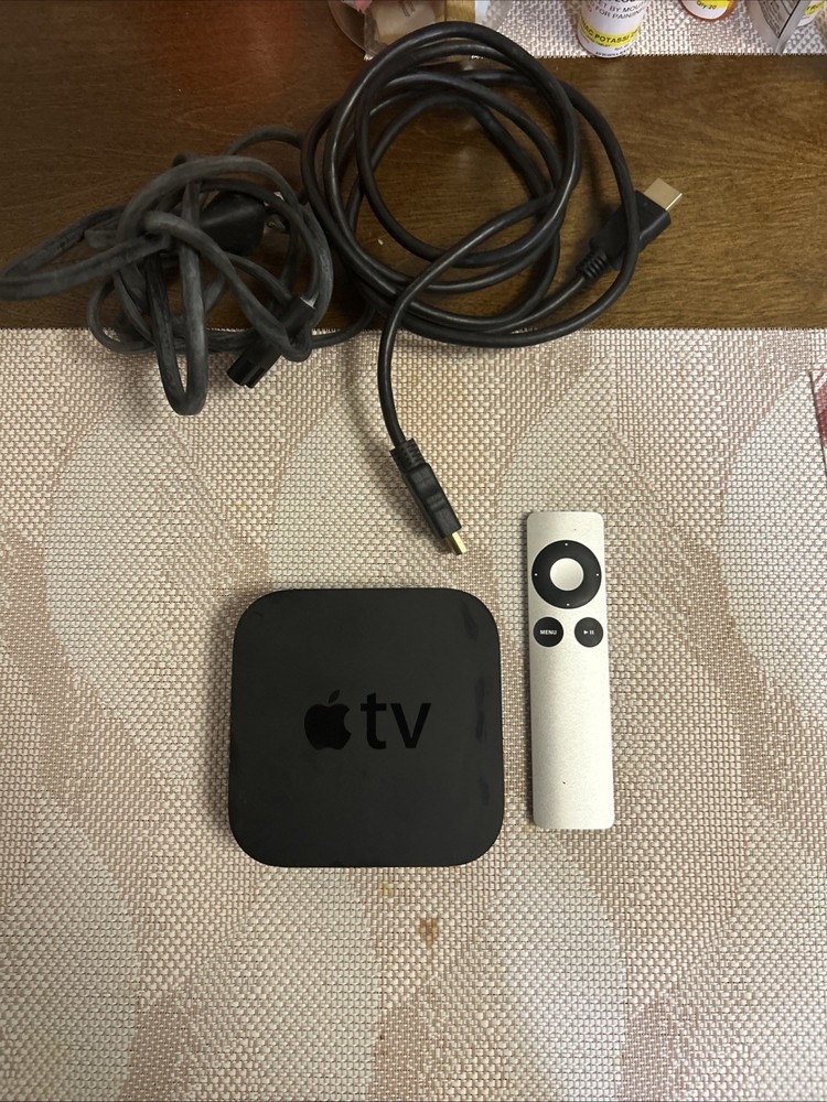Apple TV 1st Generation 1080p HD-60Hz Media Streaming Device W/ Remote & HDMI