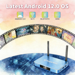 superbox s6 max 64GB Streaming Media Player with Remote Control