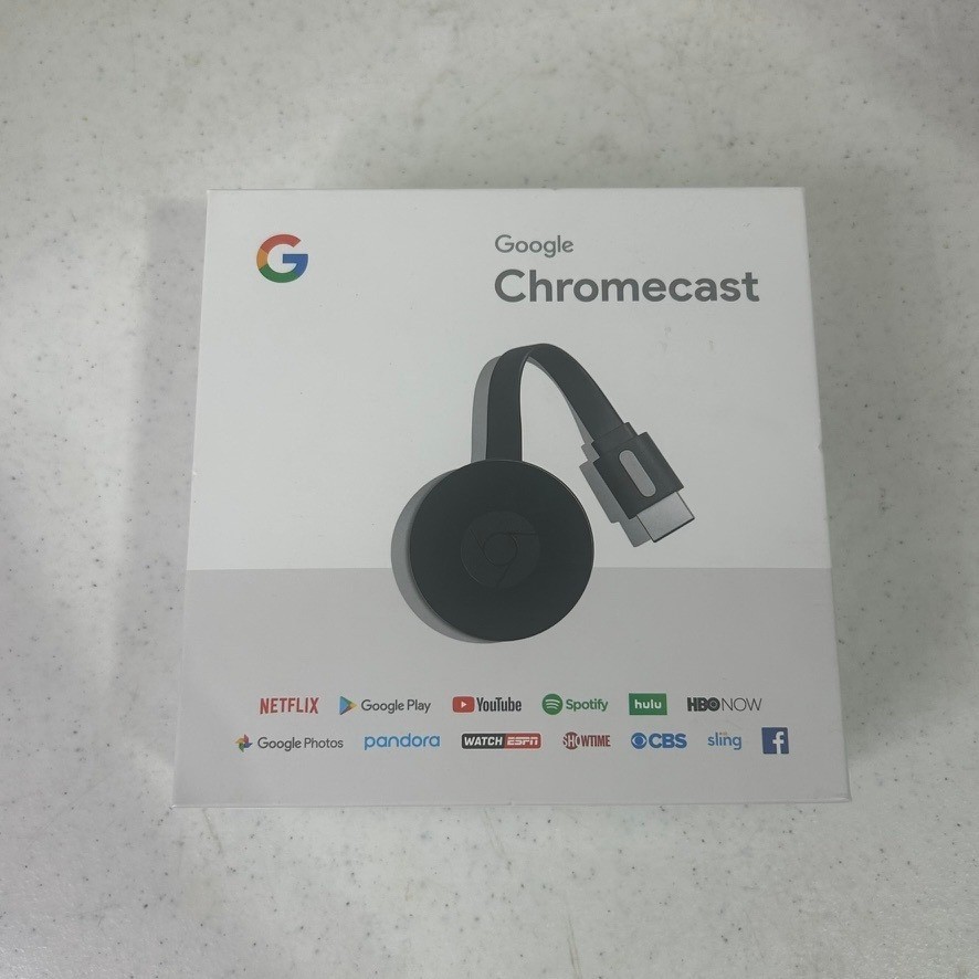 Google Chromecast 2nd Generation NC2-6A5 Digital Media Streamer Charcoal Black