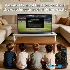 SuperBox S7 Max Media Streamer Android 12 WiFi6 Gigabit LAN AI Upscaling HD HDMI