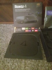 Roku 4 Streaming Media Player 4K Ultra HD