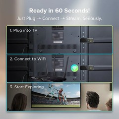 TV98 ATV X9 Smart TV Stick Android14 Allwinner H313 OTA 8GB 128GB Support 8K 4K