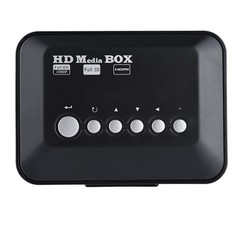 1080P HD Audio Video Media Player Box With IR Remote Control – (USS) I DWZO
