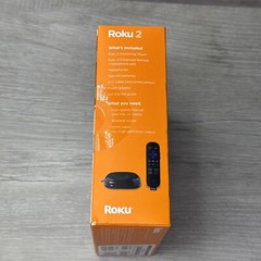 Roku 2 Media Streamer W/ Headphone Jack- Black (2720R) New & Factory Sealed