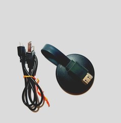 Google Chromecast HD 3rd Gen 1080p Media Streaming Device with Power Cable