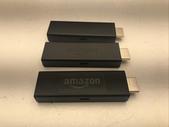 Lot of 3 Amazon Fire TV Stick Model W87CUN 1st Generation w/ box and accessories