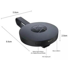 For Chromecast Google Wireless HDMI-Compatible HD Display Media Streaming_Video