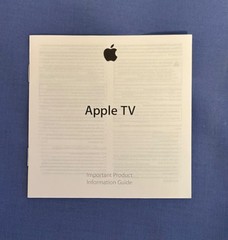 Apple TV 2nd Generation Media Streaming Player 720p HD Model A1378 MC572LL/A