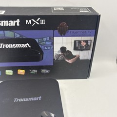 MX III TRONSMART Android Smart TV Box 4K HD WiFi UNIT ONLY ***NO REMOTE CONTROL