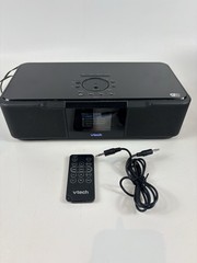 VTech IS9181 Internet Radio Speaker Alarm Clock Wireless LAN TESTED + REMOTE