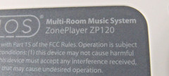 Sonos ZonePlayer 120 Streaming Audio Player – ZP120 power wire missing