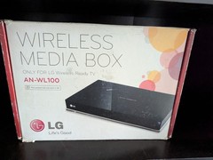 LG Wireless Media Box AN-WL100 LG Wireless Ready TV -For Parts Only