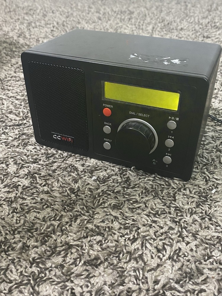C.Crane CC Wifi Internet Radio – POWERS ON Selling As Is No Cord