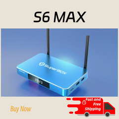 2 DAYS SHIPPING SuperBox S6 Max Premium Edition Bundle Deal | 2025 Model USA