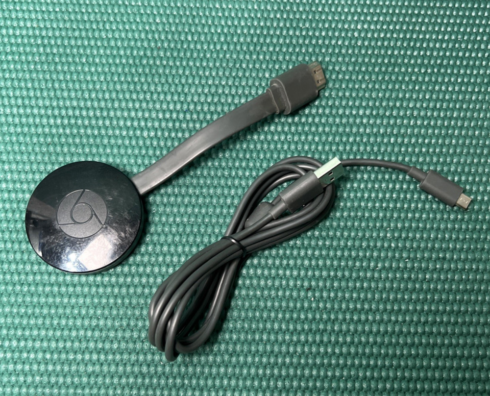 Google Chromecast 2nd Generation 1080p HDMI Streaming Media Player Black