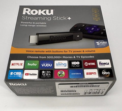 Roku Streaming Stick+ (8th Generation) 3810RW VUDU Edition – Black