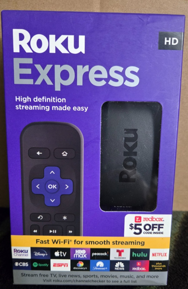 Roku Express (2022) HD High Definition 3960RW