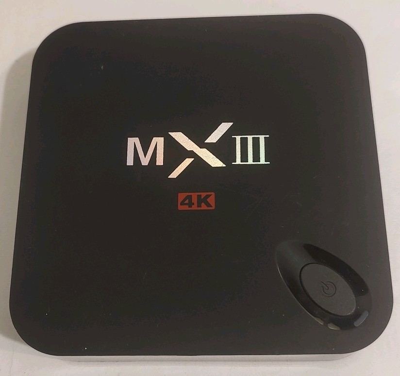 MX III 4K Android Smart TV Box – Unit Only