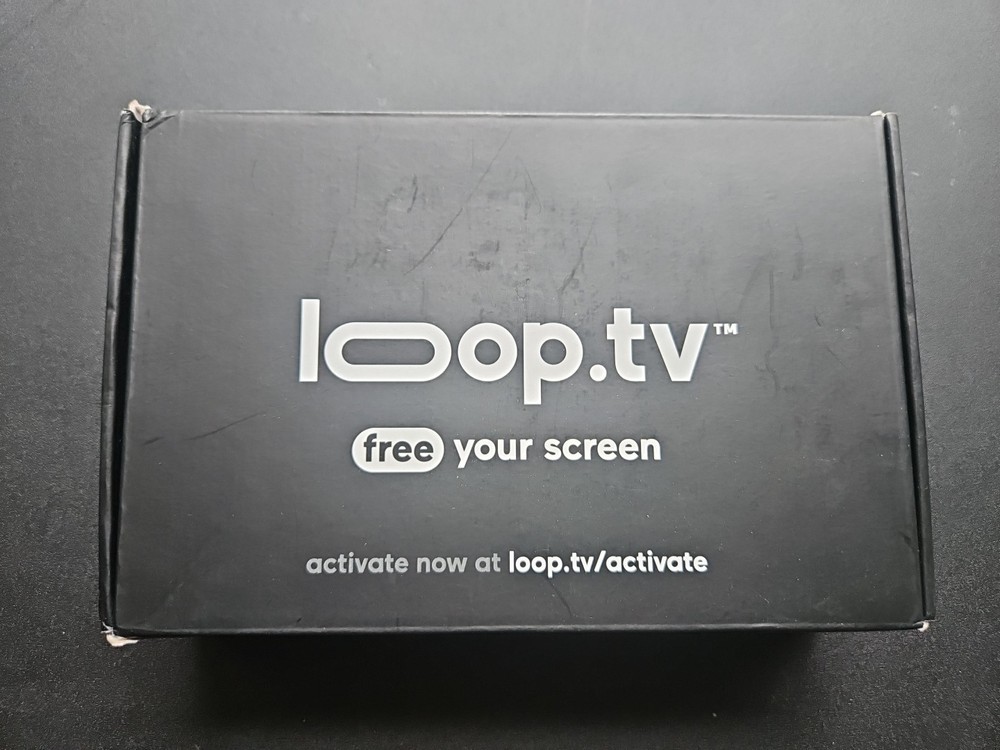 Loop.TV WiFi /HDMI TV Streaming Player with Remote And Power Supply 2GB RAM 32GB