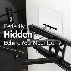 In-Wall TV Box, Media Enclosure, 9 Inches Inwall Cable Management, Organize Syst