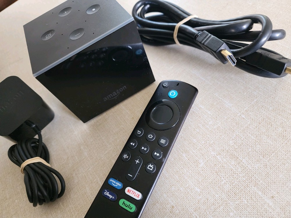 Amazon Fire TV Cube 2nd Gen A78V3N 4K HDR Streaming Media Player(