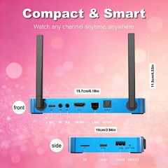 SuperBox S7 Max Dual Band WiFi6 6K Ultra HD TV Box with Voice Control Remote