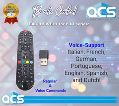 Voice Remote Control EXCLUSIVELY for ALL MaxTV GOLD PRO and XTREME PRO boxes