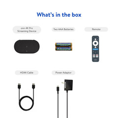 onn 4K Pro Streaming Device, Google TV with Gemini (NEW 2026 Model) – Ultra-fast