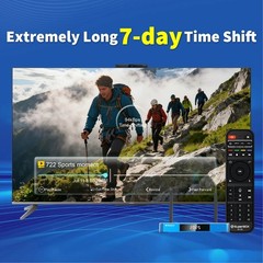 Streaming Box with all channel Superbox S7MAX 2026 VS VSEEBOX V6MAX MediaPlayer
