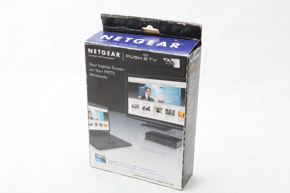 NETGEAR PTV1000 PUSH2TV 1080P Intel Wireless Display TV adapter D61