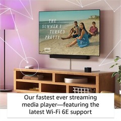 New Amazon Fire TV Cube (3rd Gen), Streaming, Alexa, Wi-Fi 6E, 4K UHD