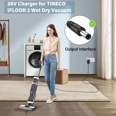 26V Charger for TINECO A10 A11 S3 S5 Cordless Stick Vacuum, Power Cord Adapter f