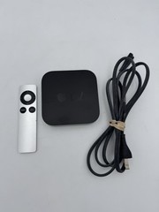 Apple TV MD199LL/A A1469 (3rd Generation) with Remote MD199LLA Tested Works