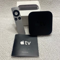 Apple TV Black Digital Media Streamer A1378 MC572LL/A with Remote