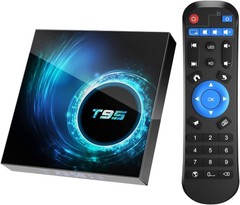 Android TV Box 10.0 – Quad-core, 4GB RAM, 128GB ROM, 6K Resolution, Dual WiFi