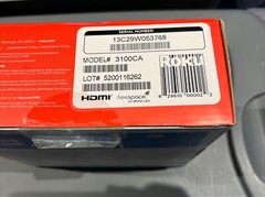 Roku 2 XS (2nd Generation) Media Streamer 3100X w Remote And Power Cord – Works