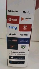New Chromecast HDMI TV Streaming Device Google