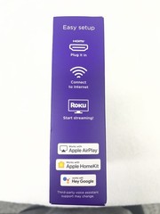 Roku Streaming Stick 4K/HDR/Dolby Vision Streaming Device with Roku Voice Remote
