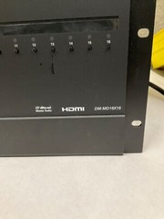 Crestron DM-MD16X16 high definition digital media distribution With Cards