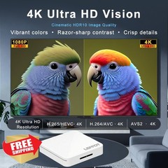 LEFFOT Android 14 TV Box 2GB/16GB
