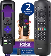 Philips Elite Plus SRP2024R Four Device Universal Remote Control For Roku 2in1