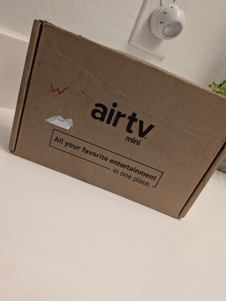 AirTV Mini Streaming Device for Sling TV Google Play Media Player- New Open