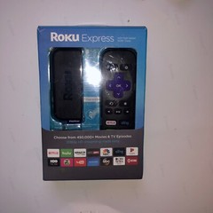 Roku Express HD Media Streamer Model 3900RW Black New In Box