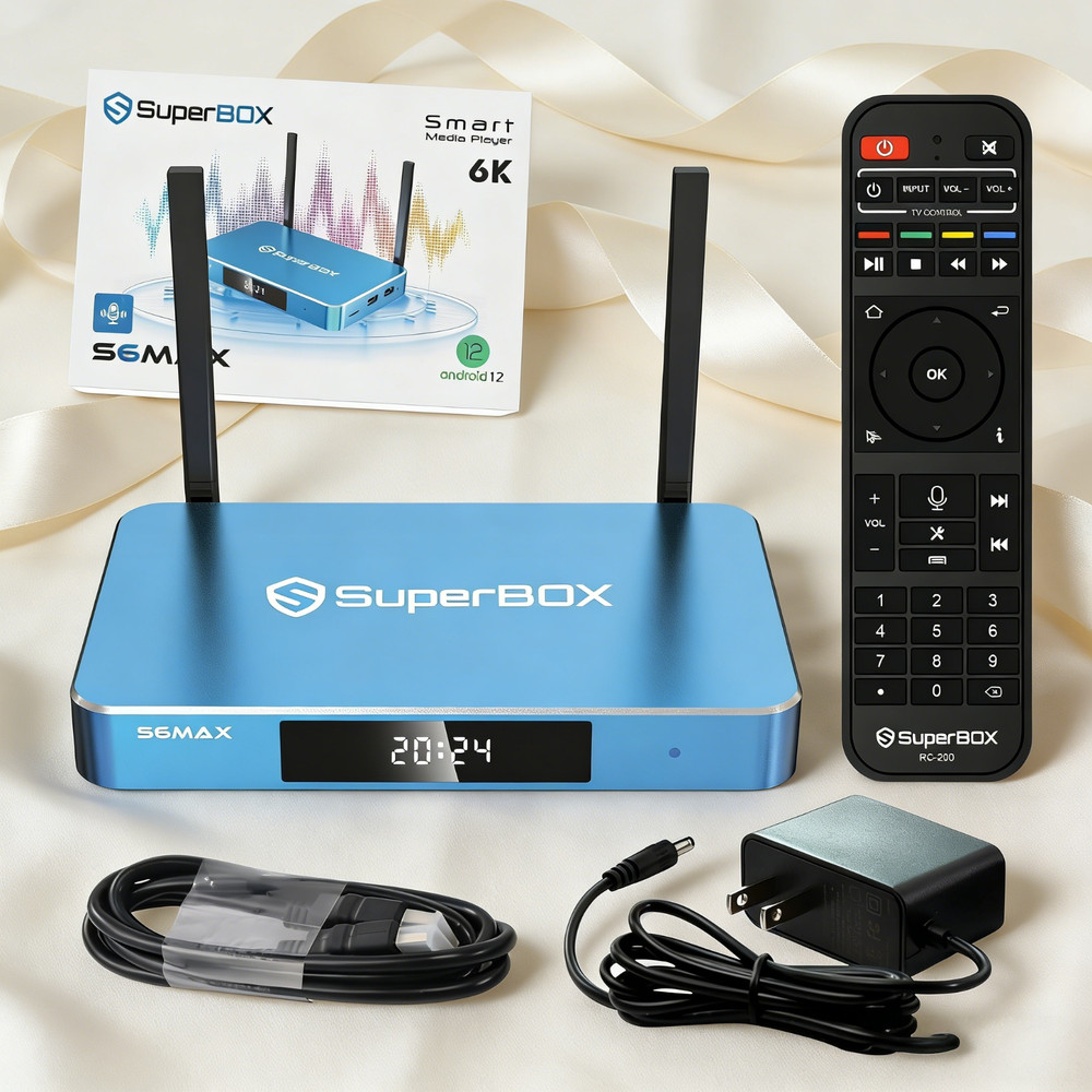 Genuine SuperBox S6 Max | 24/7 Support | Same Day Shipping Flash Deal Today