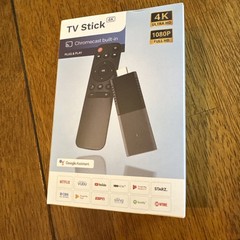 Smart TV Stick 4K UHD Chromecast Built in Android TV Google Assistant Remote